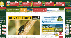 Desktop Screenshot of agromanual.cz
